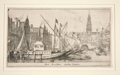 The Rokin, with the Bourse by Reinier Nooms