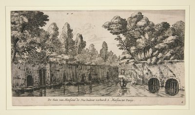 The Garden of Monsieur de Nue in S. Marsiou, Suburb of Paris by Reinier Nooms