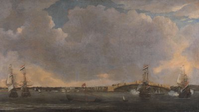 View of Tripoli by Reinier Nooms