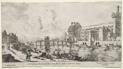 Views of Paris: View of the Louvre and the Tuileries by Reinier Nooms