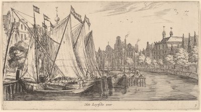 The Ferry to Leiden by Reinier Nooms, called Zeeman