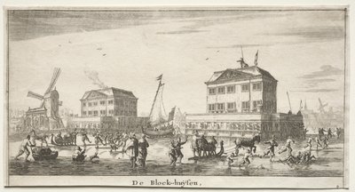 Various Ships and Views of Amsterdam (Verscheÿde Schepen en Gesichten van Amstelredam), Part III: De Block-huÿsen by Reinier Nooms, called Zeeman