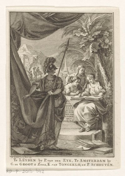 Allegory of the Arab Empire (Contemporary History of the Arabs, Third Part) by Reinier Vinkeles (I)