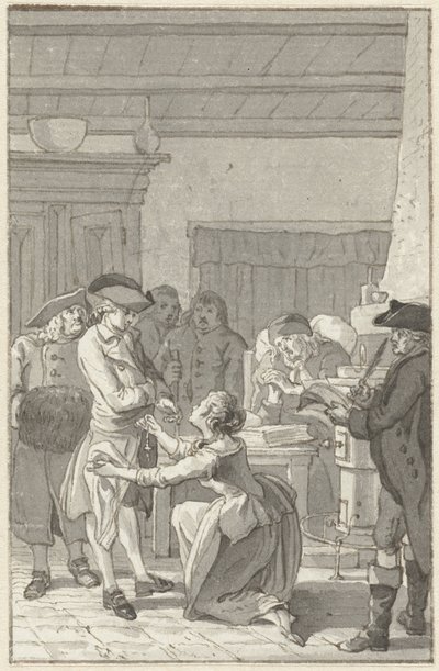 Illustration for the Novel Gustav Lindau by Reinier Vinkeles (I)