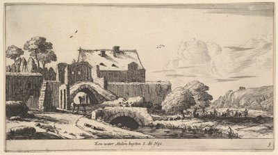 A Water Mill near St. Denis by Reinier Zeeman