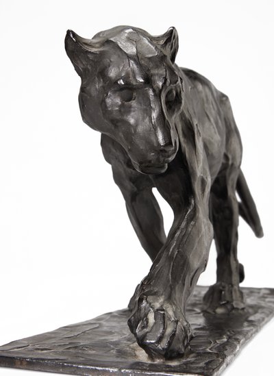 Panther Walking, Rear Leg Raised by Rembrandt Bugatti