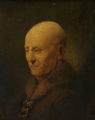 Portrait of a Man by Rembrandt Harmensz. van Rijn (after)