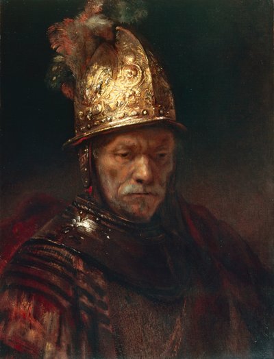 The Man with the Golden Helmet by Rembrandt Harmensz. van Rijn (circle of)