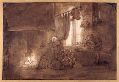 The Holy Family in the Carpenter