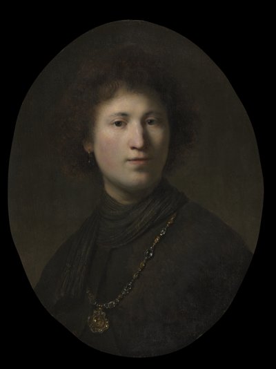 A Young Man with a Chain by Rembrandt van Rijn