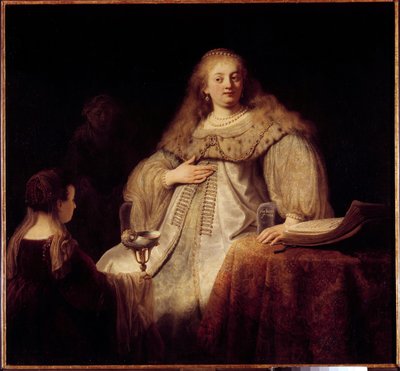 Artemise I, Queen of Halicarnassus by Rembrandt van Rijn