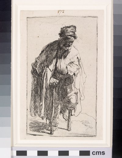 Beggar with a Wooden Leg, c.1630 by Rembrandt van Rijn