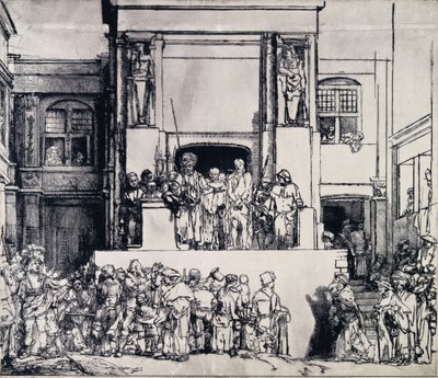 Christ Presented to the People, 1655 by Rembrandt van Rijn