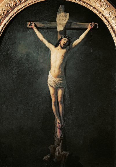 Christ on the Cross by Rembrandt Harmensz. van Rijn