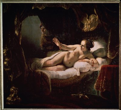 Danae by Rembrandt Harmensz. van Rijn