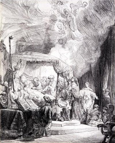 Death of the Virgin by Rembrandt Harmensz. van Rijn