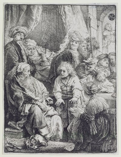 Joseph Telling his Dreams by Rembrandt van Rijn