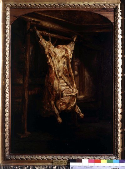 The Ox Peached by Rembrandt by Rembrandt van Rijn