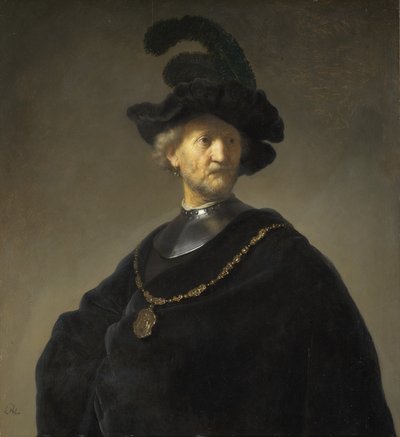 Old Man with a Gold Chain by Rembrandt van Rijn