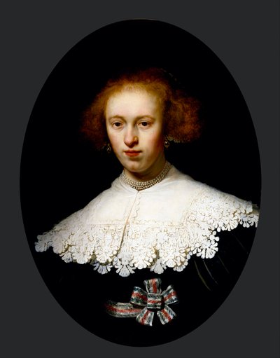 Portrait of a Young Woman by Rembrandt van Rijn