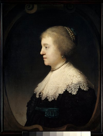 Portrait of Woman (Saskia?) by Rembrandt van Rijn