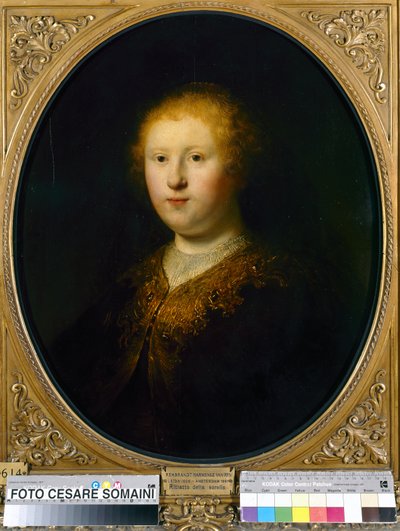 Portrait of a Young Woman by Rembrandt van Rijn