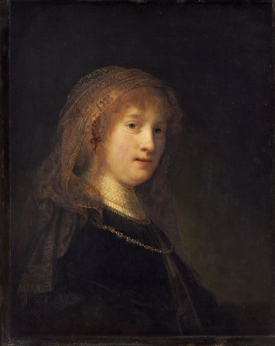 Saskia van Uylenburgh, c.1634-1640 by Rembrandt van Rijn