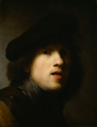 Self-Portrait, c.1629 by Rembrandt Harmensz. van Rijn