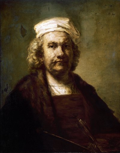 Self-portrait by Rembrandt van Rijn