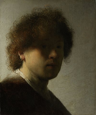 Self Portrait as a Young Man by Rembrandt van Rijn