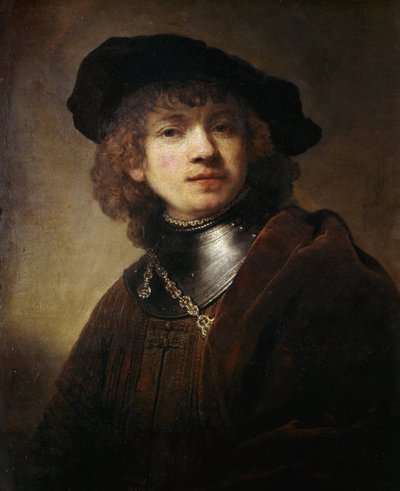 Self-Portrait at the Gorgerin by Rembrandt van Rijn
