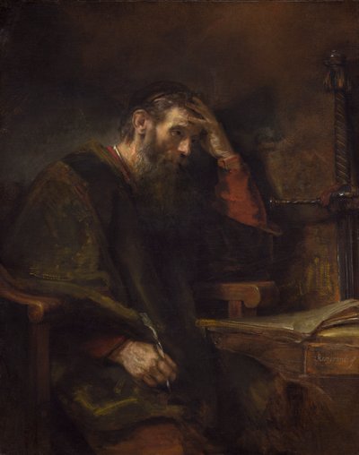The Apostle Paul by Rembrandt van Rijn
