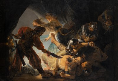The Blinding of Samson by Rembrandt Harmensz. van Rijn