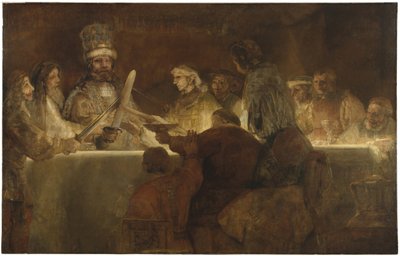 The Conspiracy of the Batavians under Claudius Civilis by Rembrandt van Rijn
