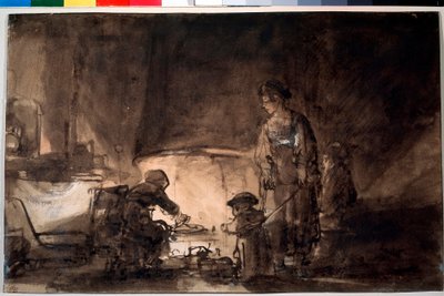 The Kitchen in Rembrandt