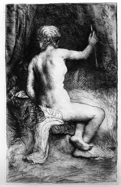 The Woman with the Arrow by Rembrandt van Rijn