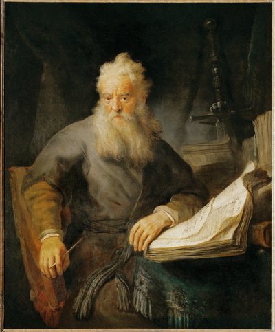 The Apostle Paul by Rembrandt Harmensz. van Rijn