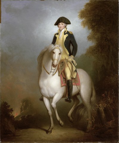 Equestrian Portrait of George Washington by Rembrandt Peale