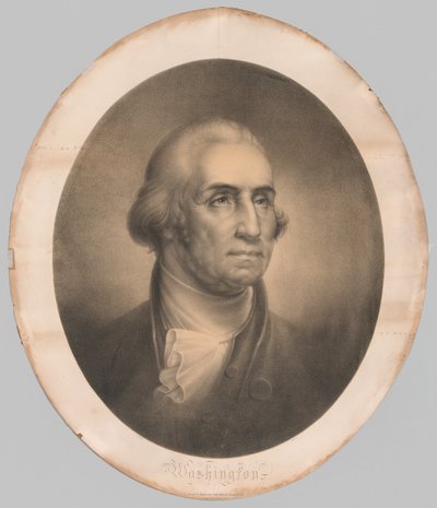 Head of George Washington, 1856 by Rembrandt Peale