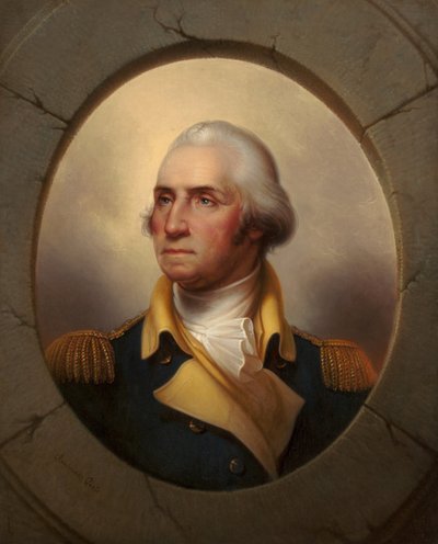 Portrait of George Washington by Rembrandt Peale
