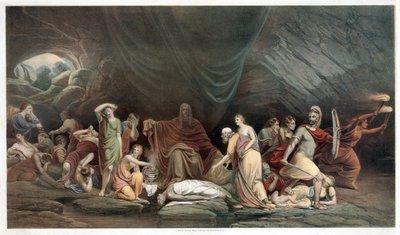 The Court of Death, pub. 1859 by Rembrandt Peale