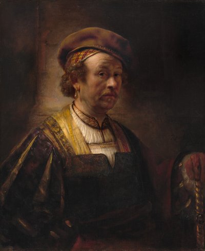 Portrait of Rembrandt by Rembrandt Workshop