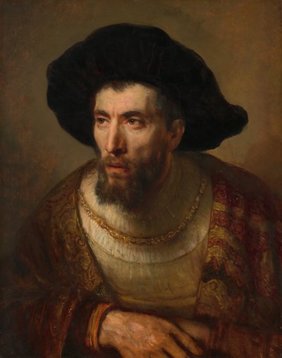 The Philosopher by Rembrandt Workshop