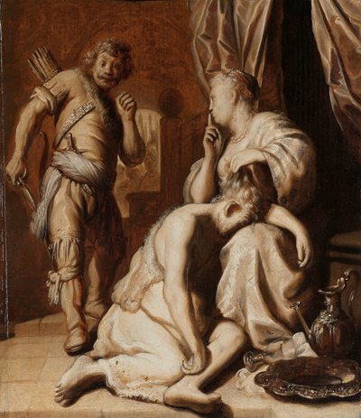 Samson and Delilah by Rembrandt van Rijn (attributed to)