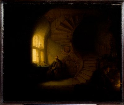 A Philosopher in Meditation by Rembrandt van Rijn