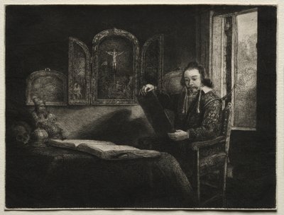 Abraham Francen, Apothecary, c. 1657 by Rembrandt van Rijn