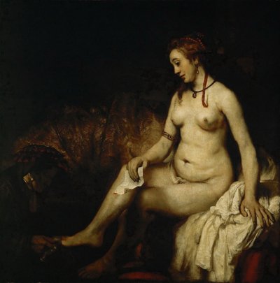 Bathsheba at Her Bath by Rembrandt van Rijn