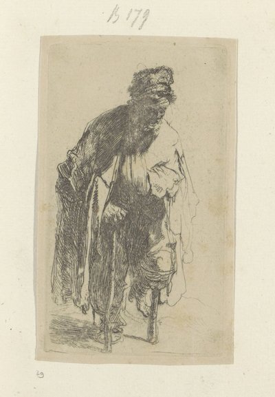 Beggar with a Wooden Leg by Rembrandt van Rijn