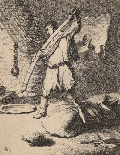 Beheading of John the Baptist by Rembrandt van Rijn