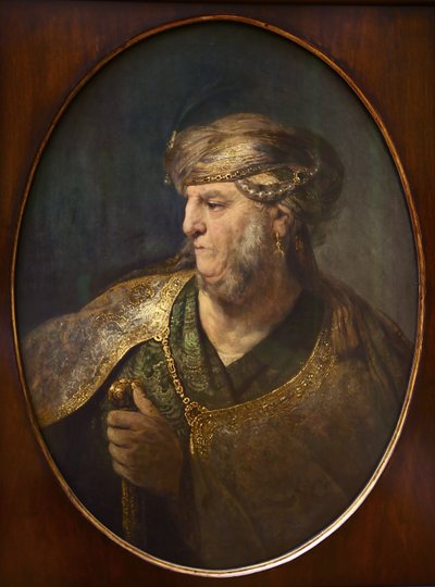 Bust of a Man in Oriental Dress, 1633 by Rembrandt van Rijn